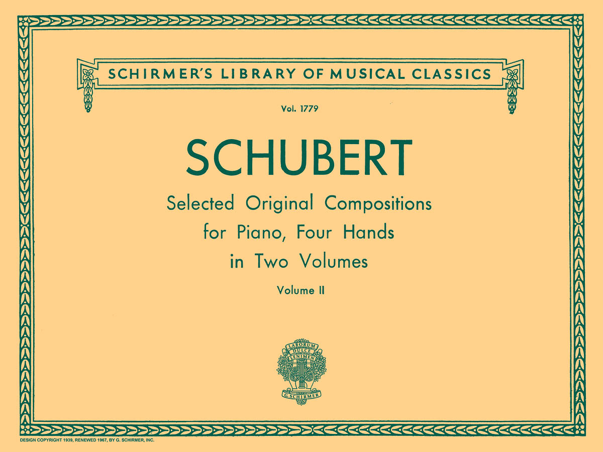 Franz Schubert: Original Compositions for Piano - Volume 2