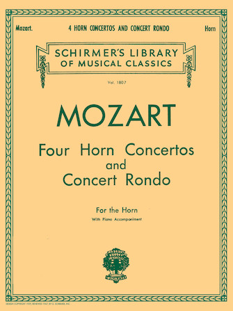Mozart: Four Horn Concertos and Concert Rondo