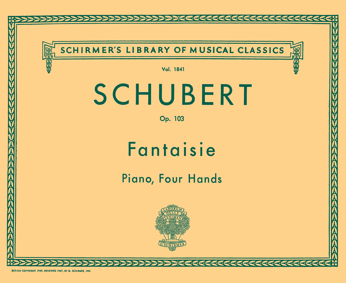 Franz Schubert: Fantasie, Op. 103