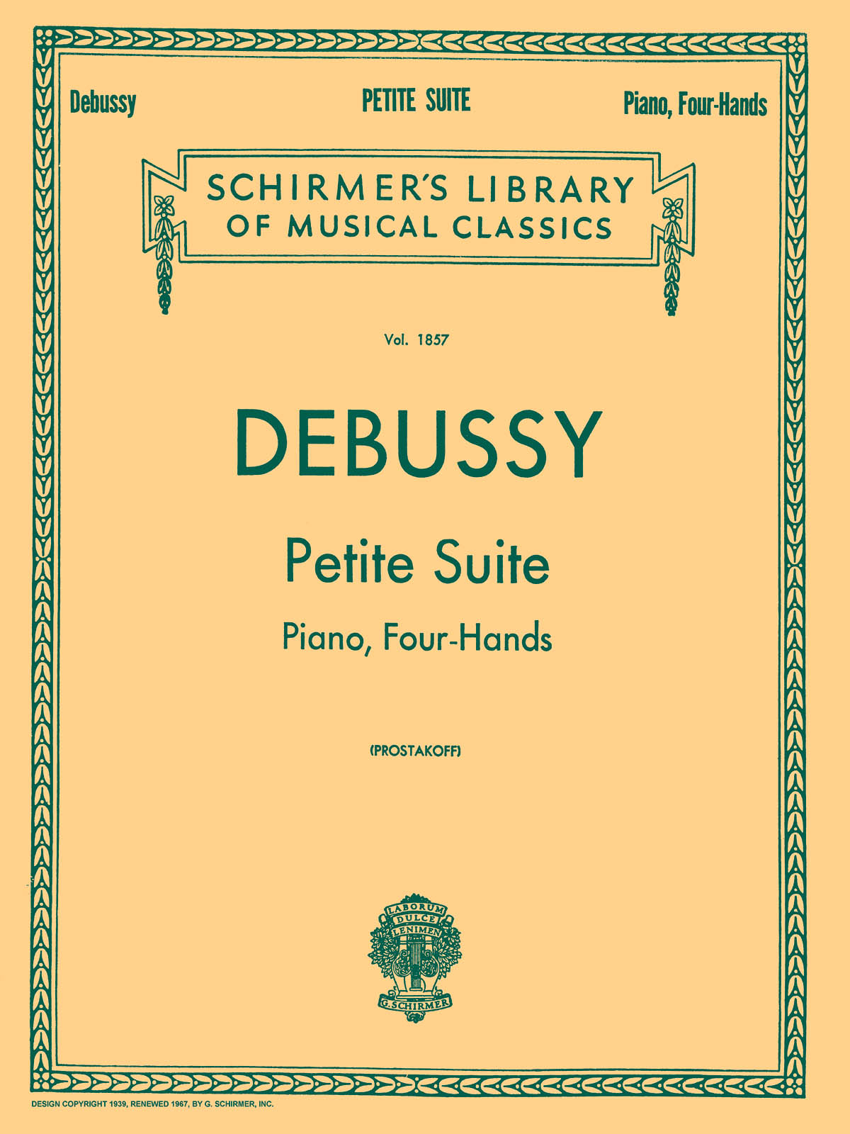 Debussy: Petite Suite fuer One Piano, Four Hands