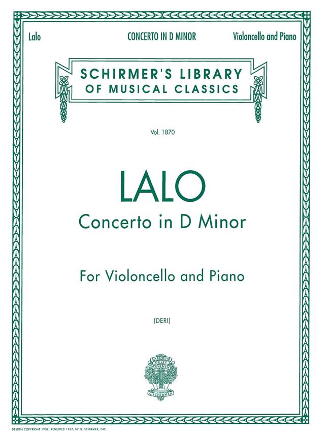 Edouard Lalo: Concerto in D Minor