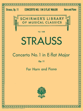 Strauss: Concerto No. 1 in E Flat Major Op. 11