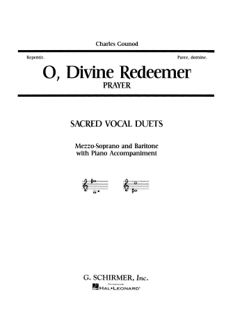 Charles Gounod: O Divine Redeemer