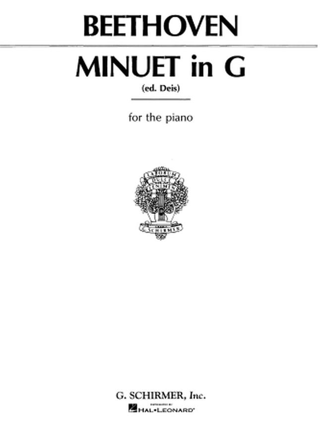 Beethoven: Minuet in G