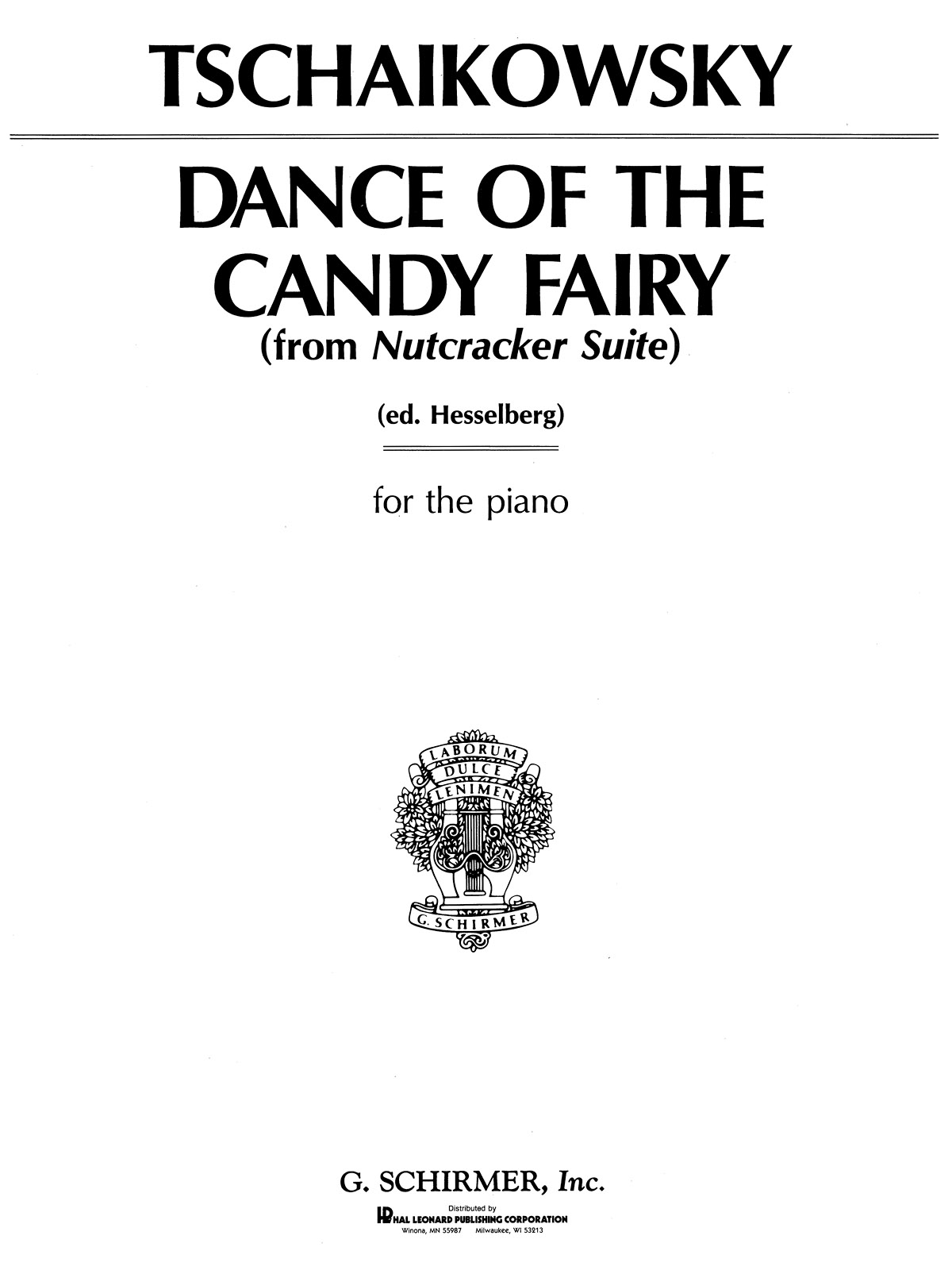 Pyotr Il'yich Tchaikovsky: Dance of the Sugar Plum Fairy