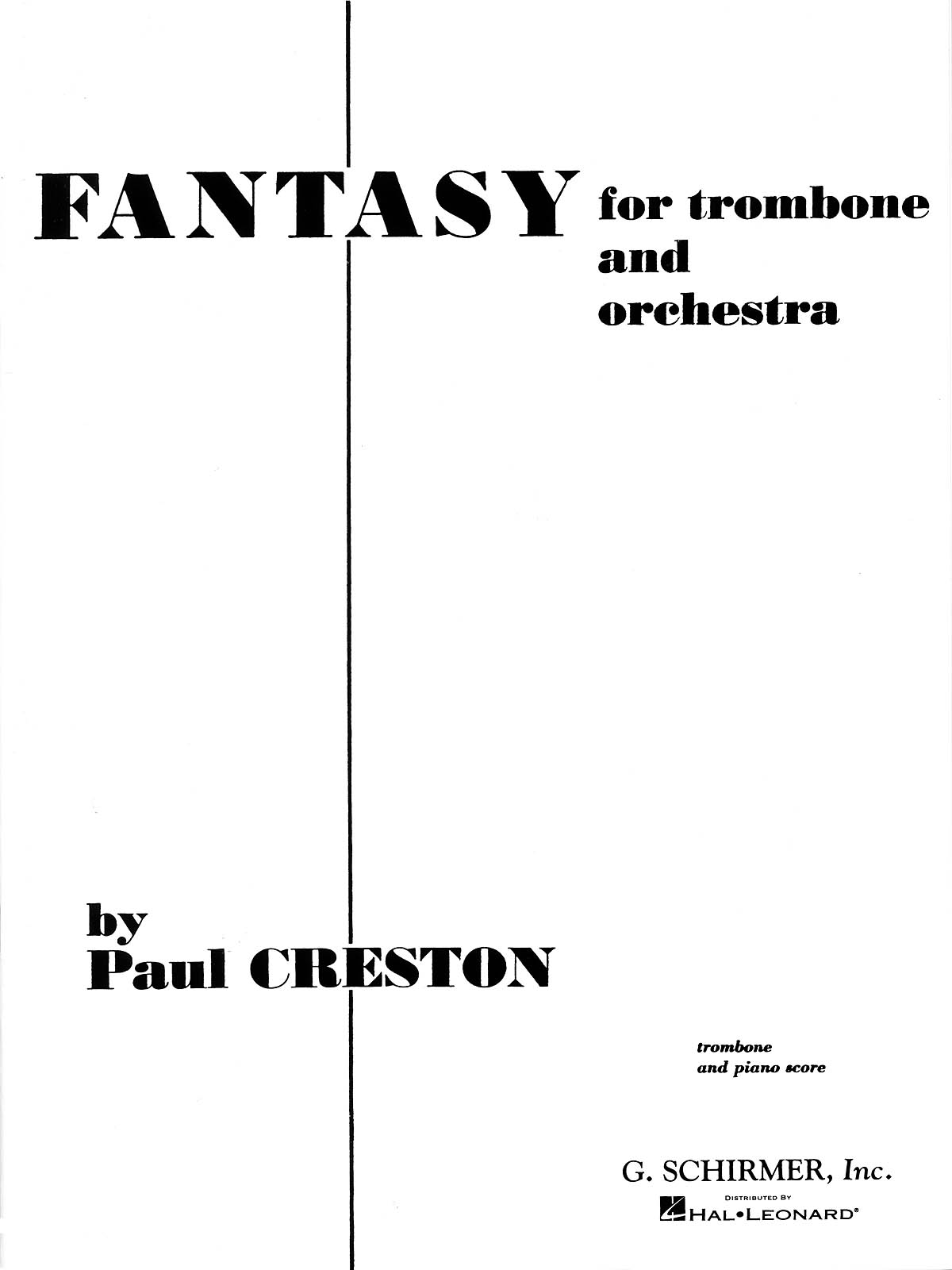Paul Creston: Fantasy, Op. 42
