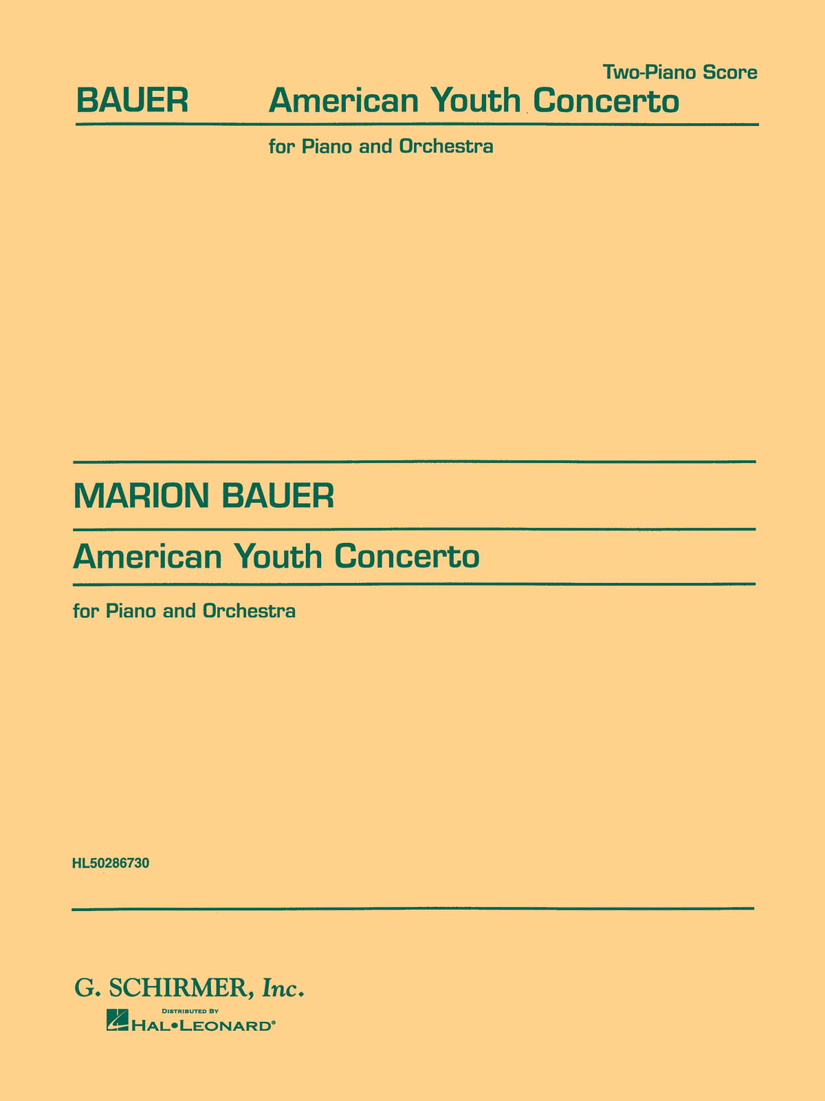 Marion Bauer: American Youth Concerto