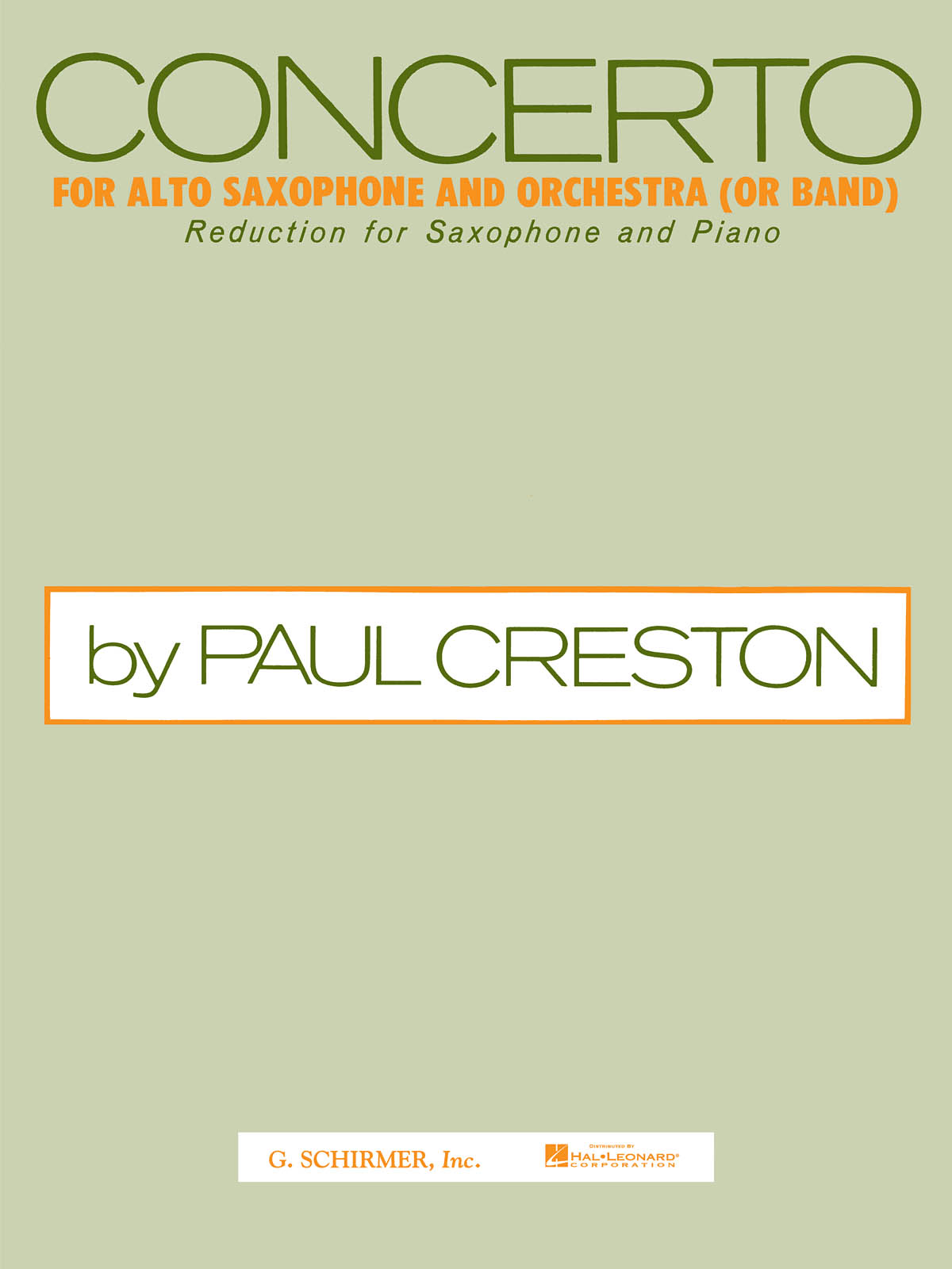 Paul Creston: Concerto