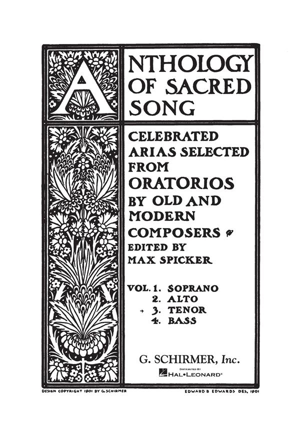 Anthology of Sacred Song - Volume 3