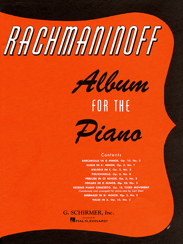 Sergei Rachmaninoff: Album for Piano