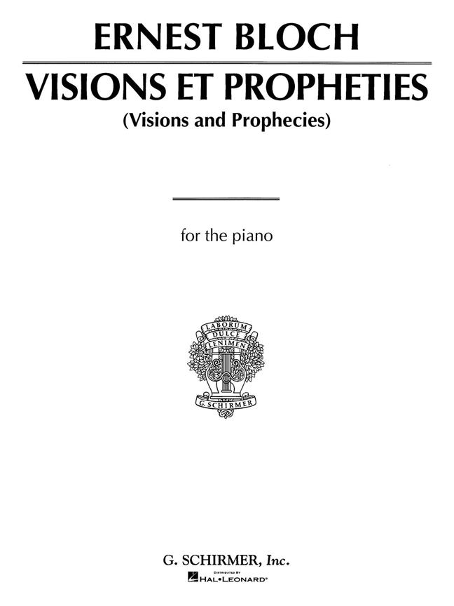 Ernst Bloch: Visions et Propheties