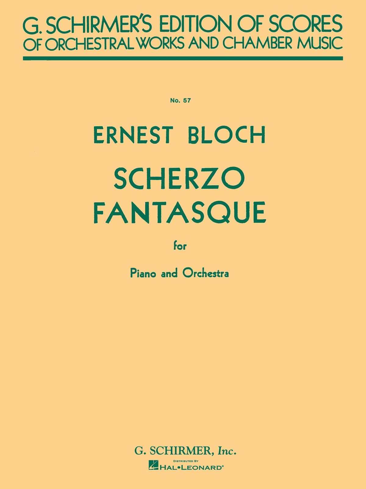 Ernst Bloch: Scherzo Fantasque