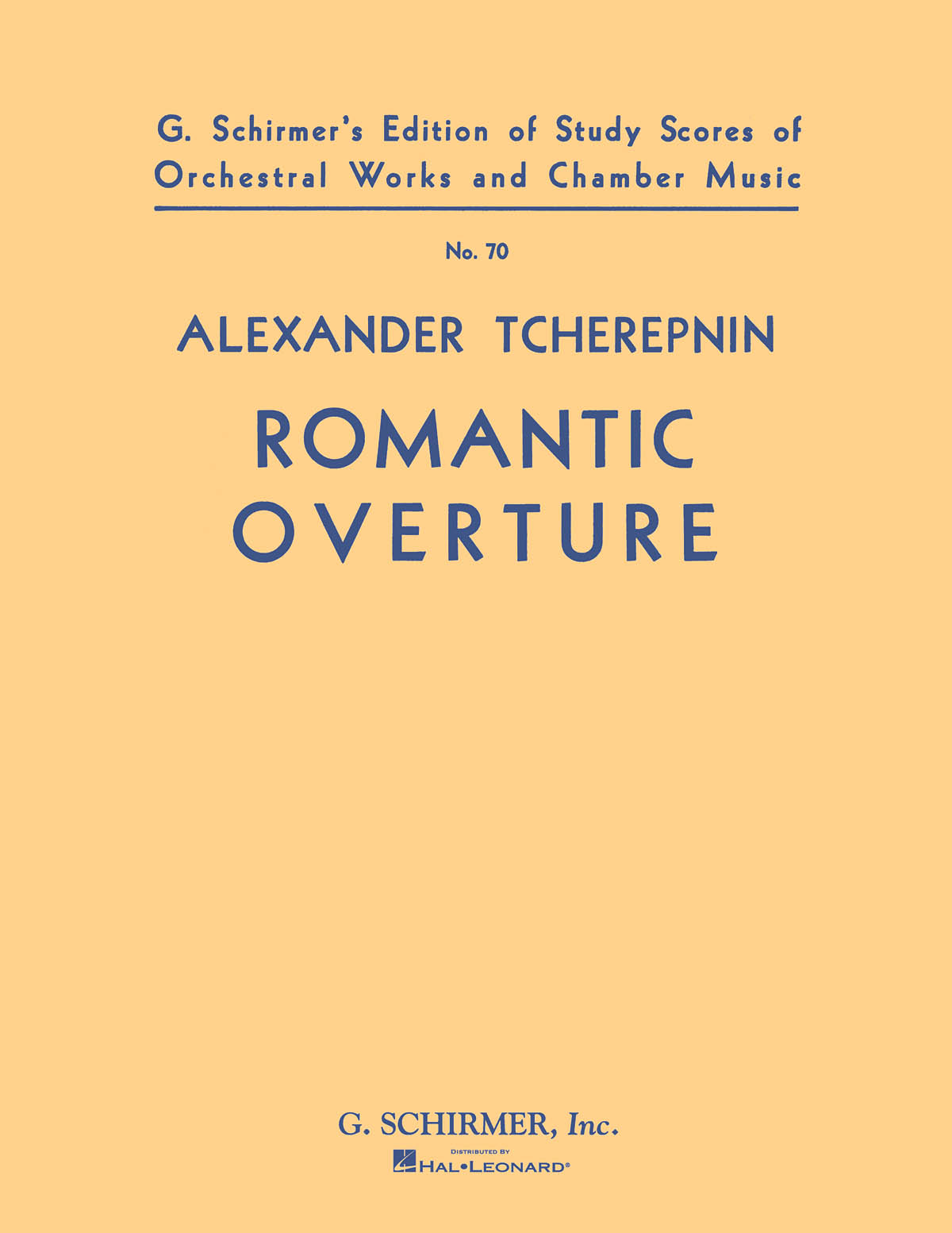 Alexander Tcherepnin: Romantic Overture