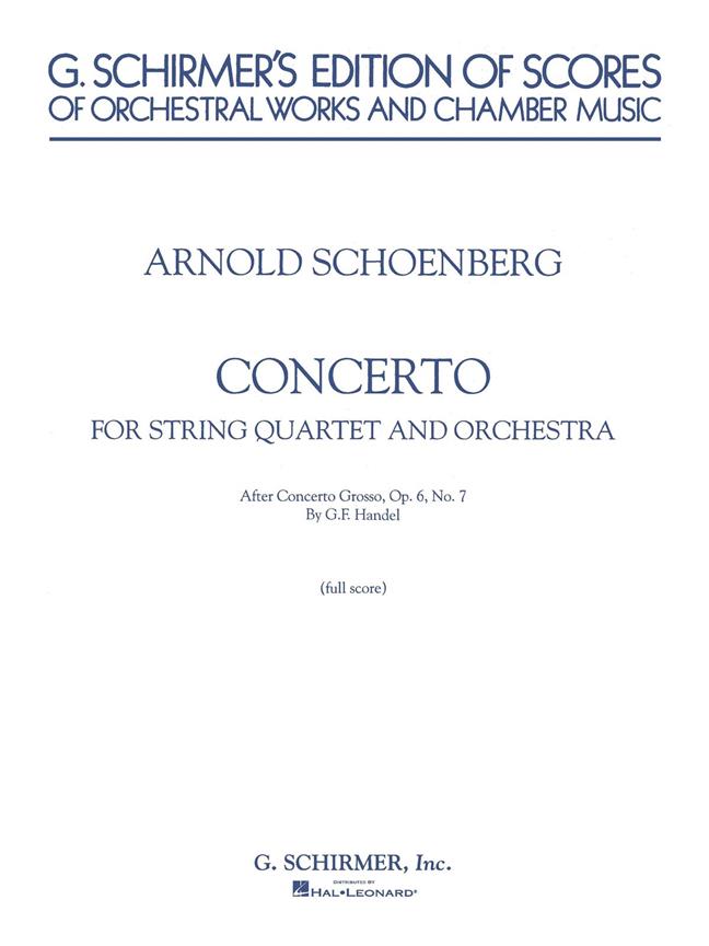 Arnold Schönberg: Concerto