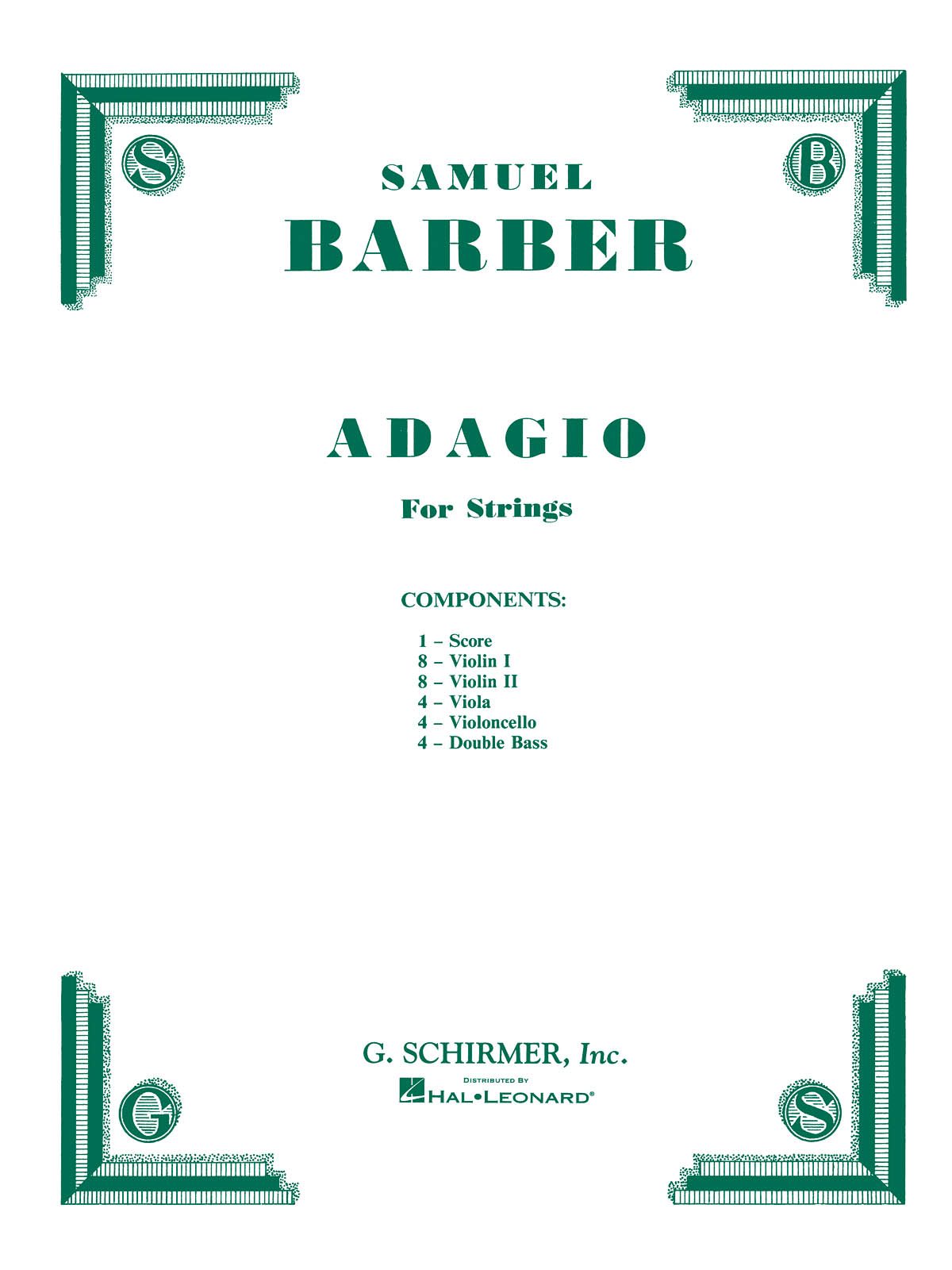 Samuel Barber: Adagio For Strings Op. 11 (Orkest)