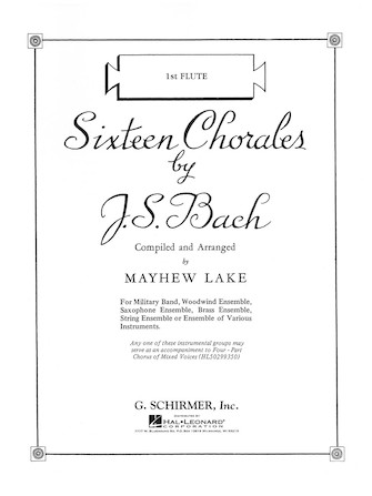 Bach: Sixteen Chorales (French Horn IV)