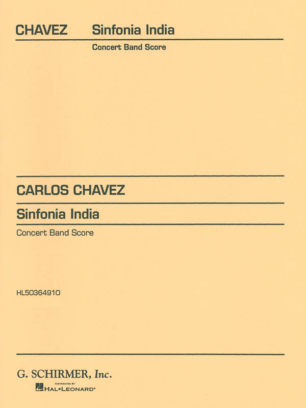 Carlos ChÓvez: Sinfonia India (Partituur)