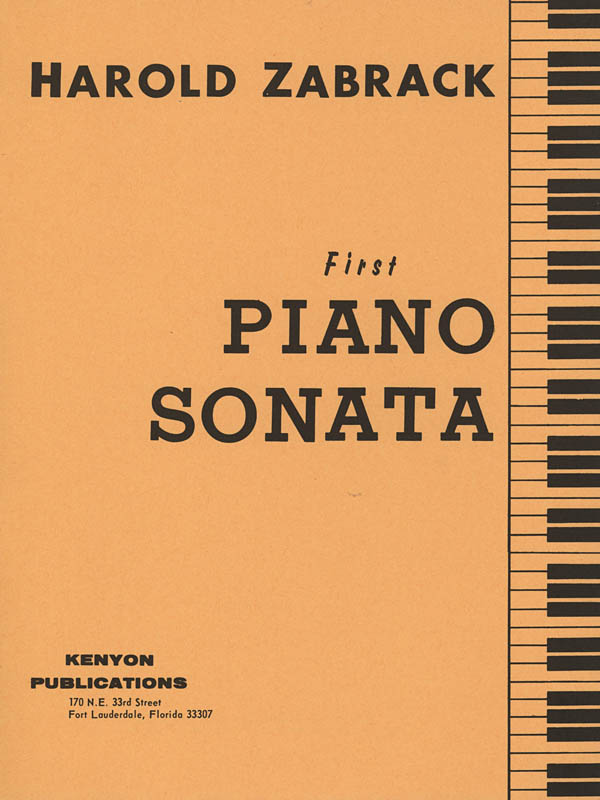 Piano Sonata No. 1(Piano Solo)