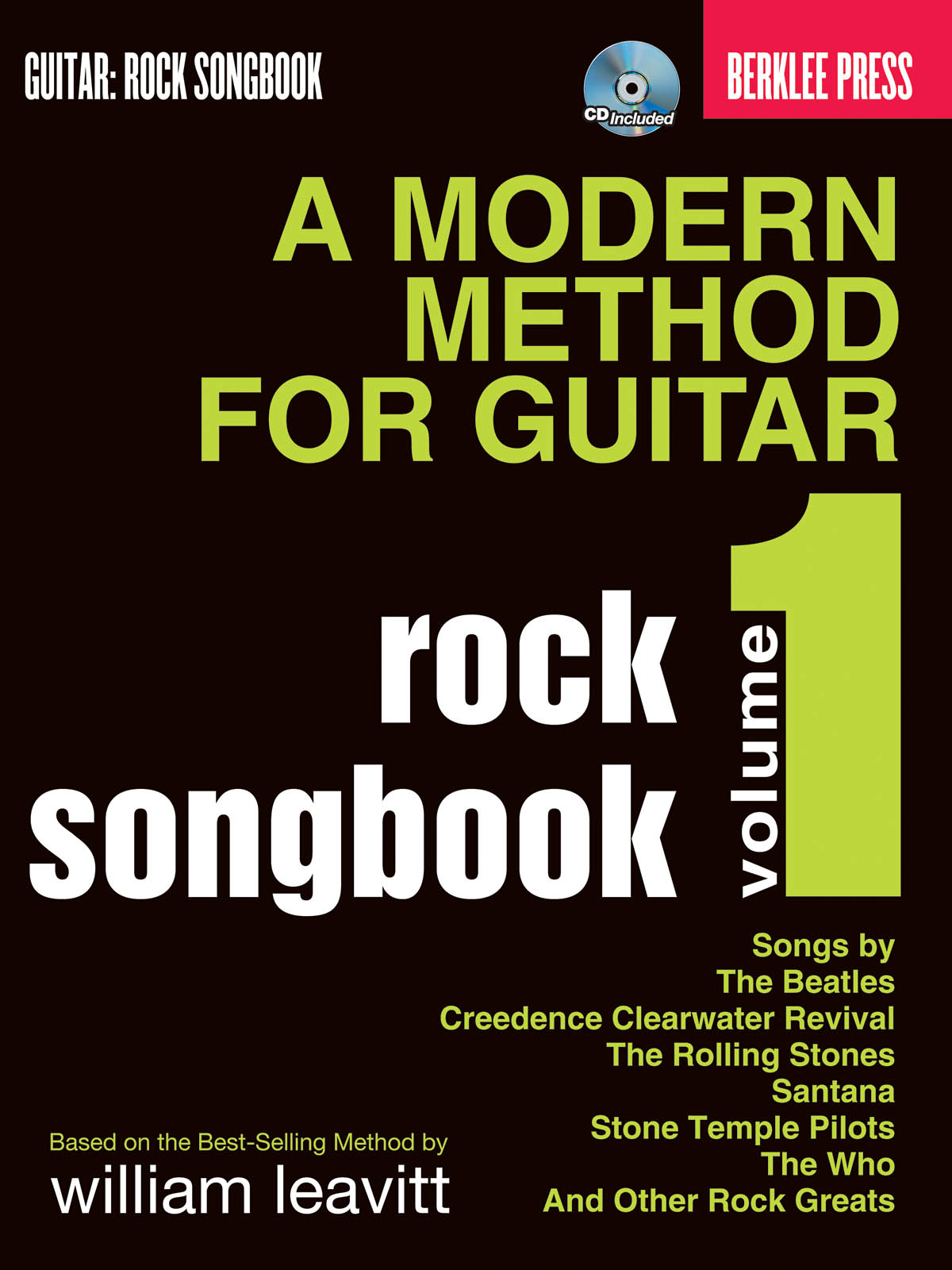 A Modern Method for Guitar Rock Songbook