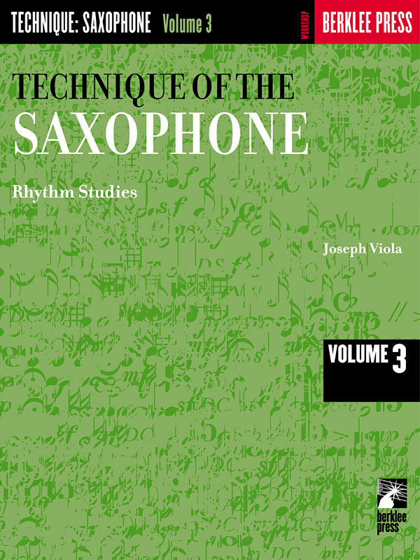 Technique of the Saxophone – Volume 3
