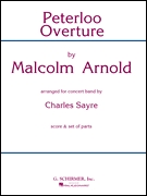 Malcolm Arnold: Peterloo Overture (Partituur Harmonie)