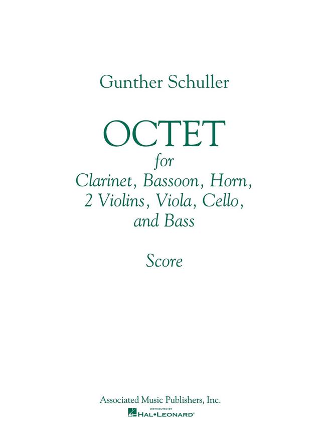 Gunther Schuller: Octet