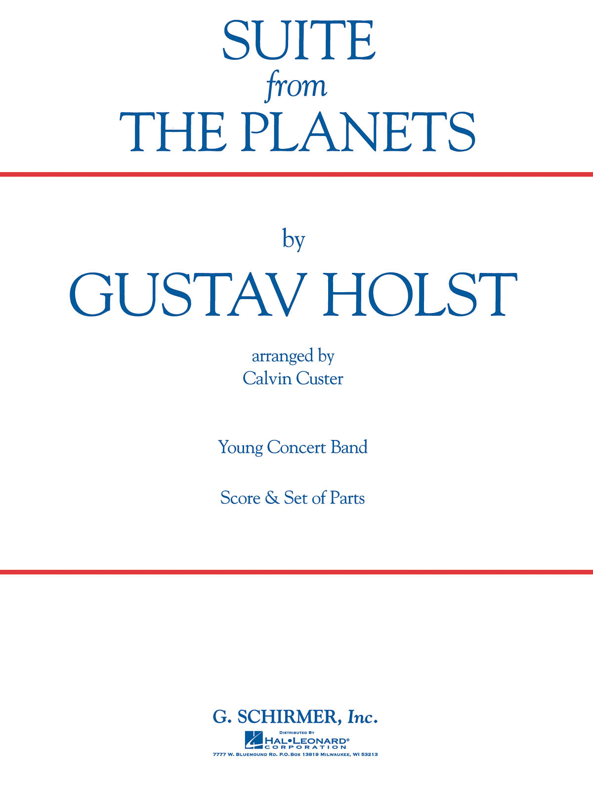 Gustav Holst: Suite (Harmonie)