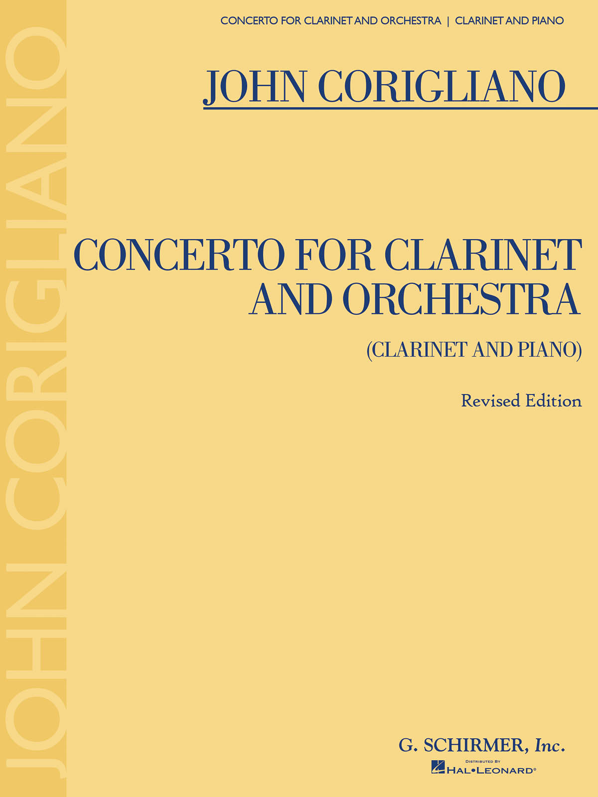 John Corigliano: Clarinet Concerto