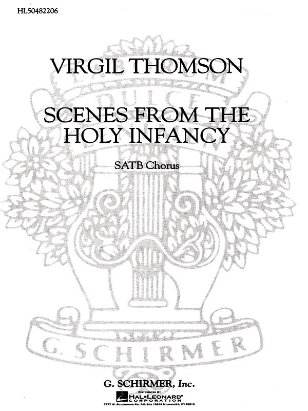 V Thomson: Scenes From The Holy Infancy