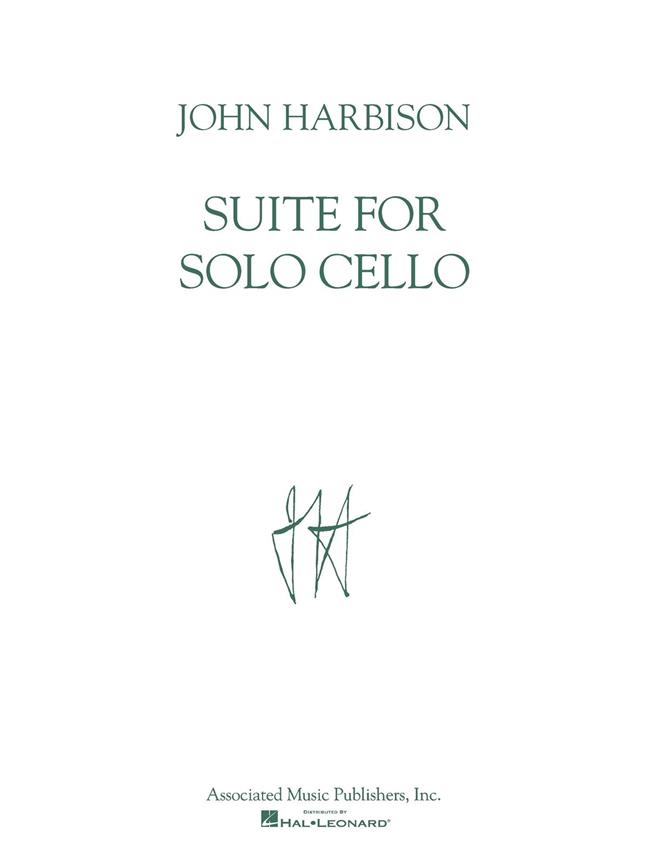 John Harbison: Suite for Solo Cello