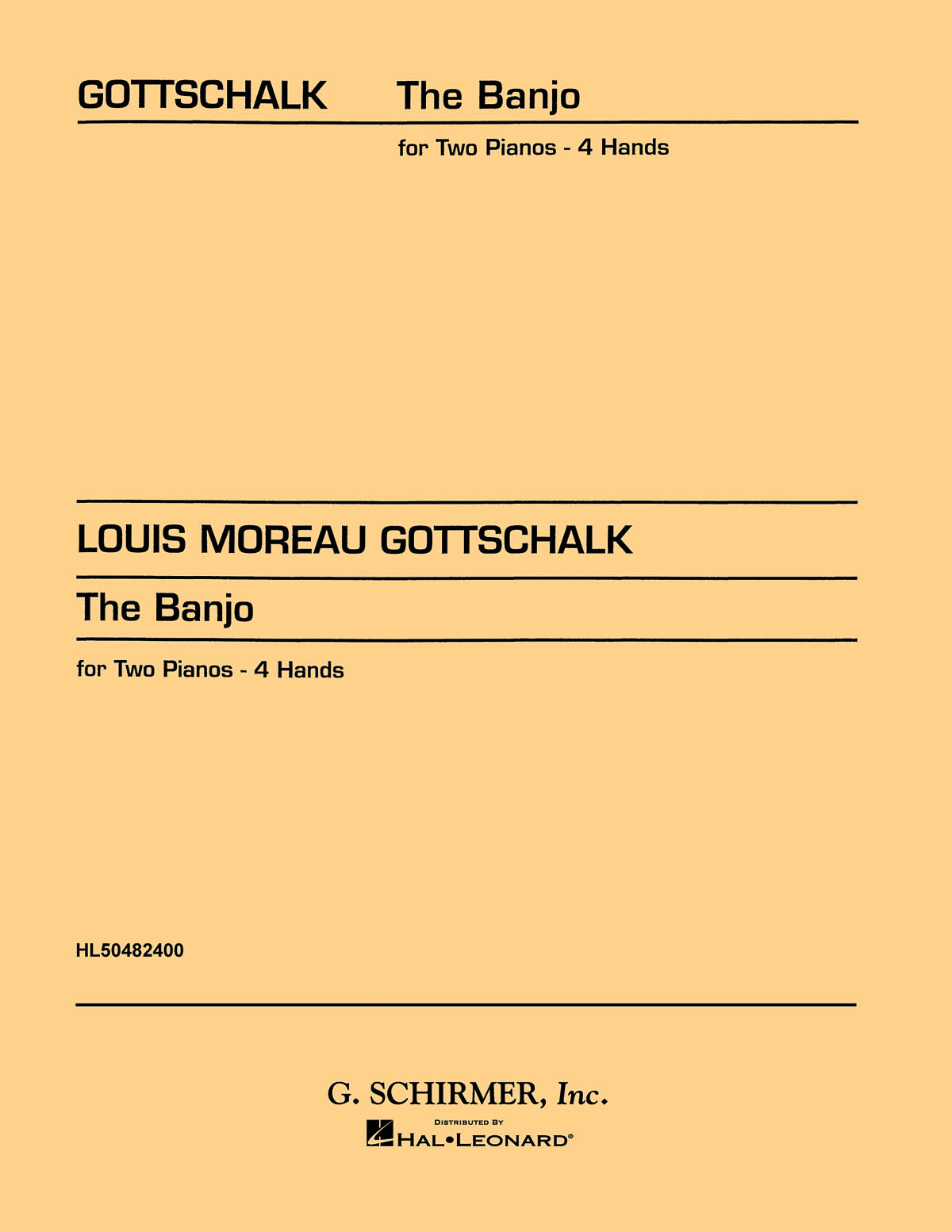 Louis Moreau Gottschalk: Banjo