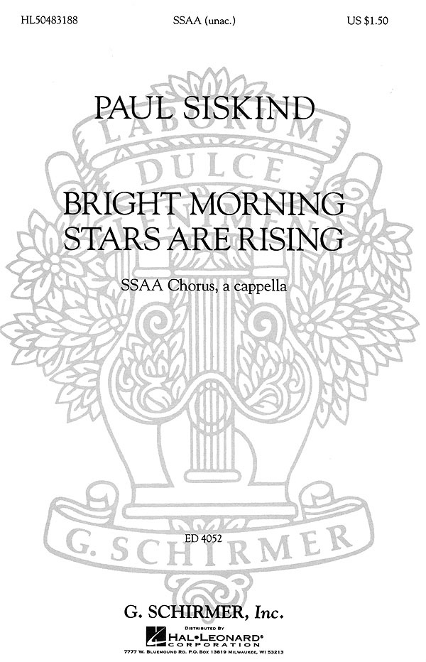 Traditional: Bright Morning Stars are Rising