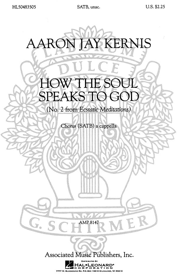 Aaron Jay Kernis: Choral Movements from Ecstatic Meditations