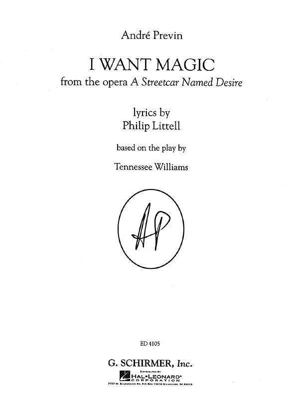 Andre Previn: I Want Magic