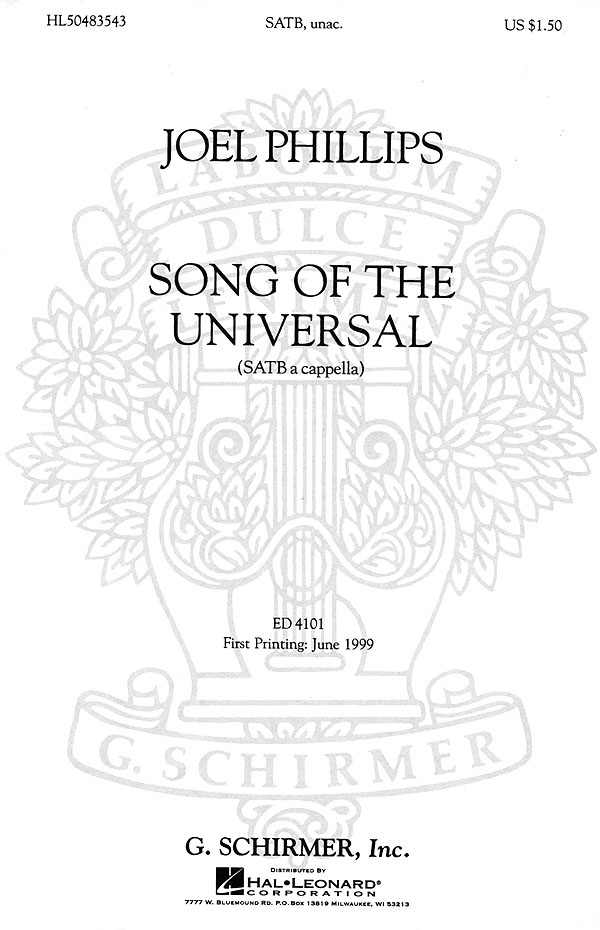 Joel Phillips: Song of the Universal