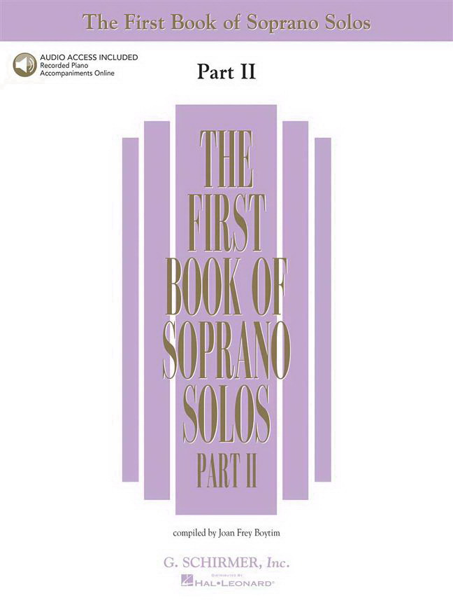 The first Book of Soprano Solos - Part II