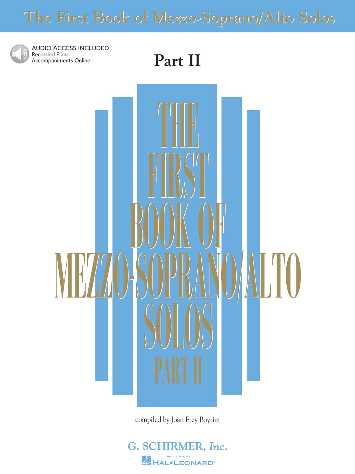 The first Book of Mezzo Soprano/Alto Solos Part II