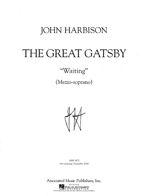 John Harbison: Waiting