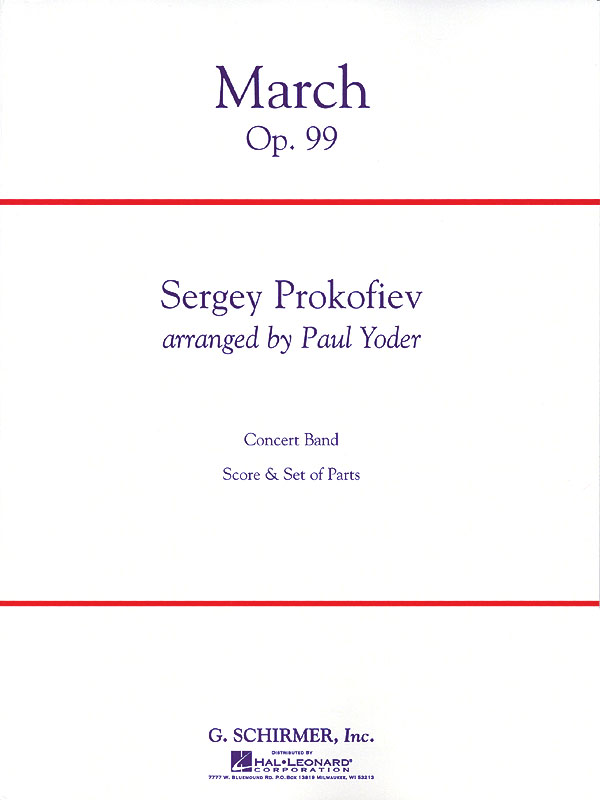 Sergei Prokofiev: March Op. 99 (Harmonie)