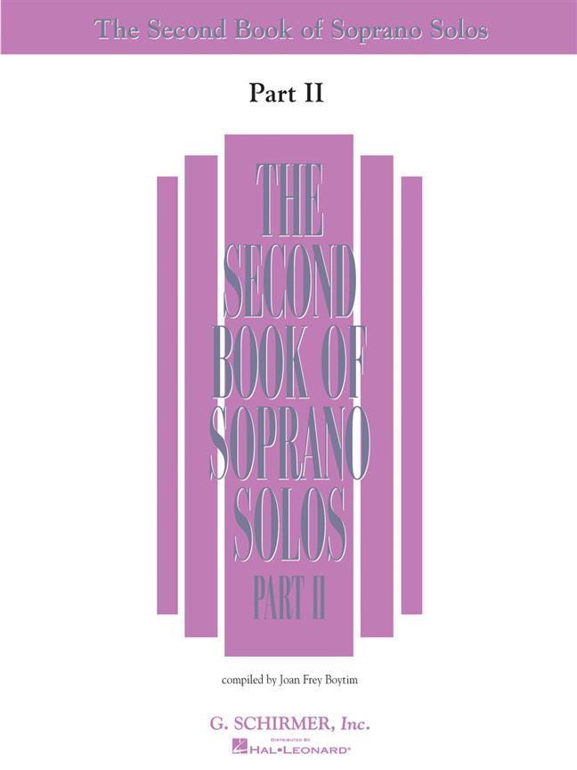 The Second Book of Soprano Solos - Part II