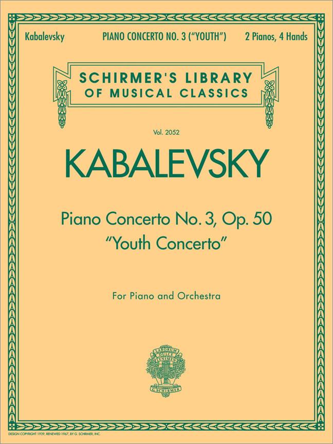 Piano Concerto No. 3, Op. 50 (Youth Concerto)