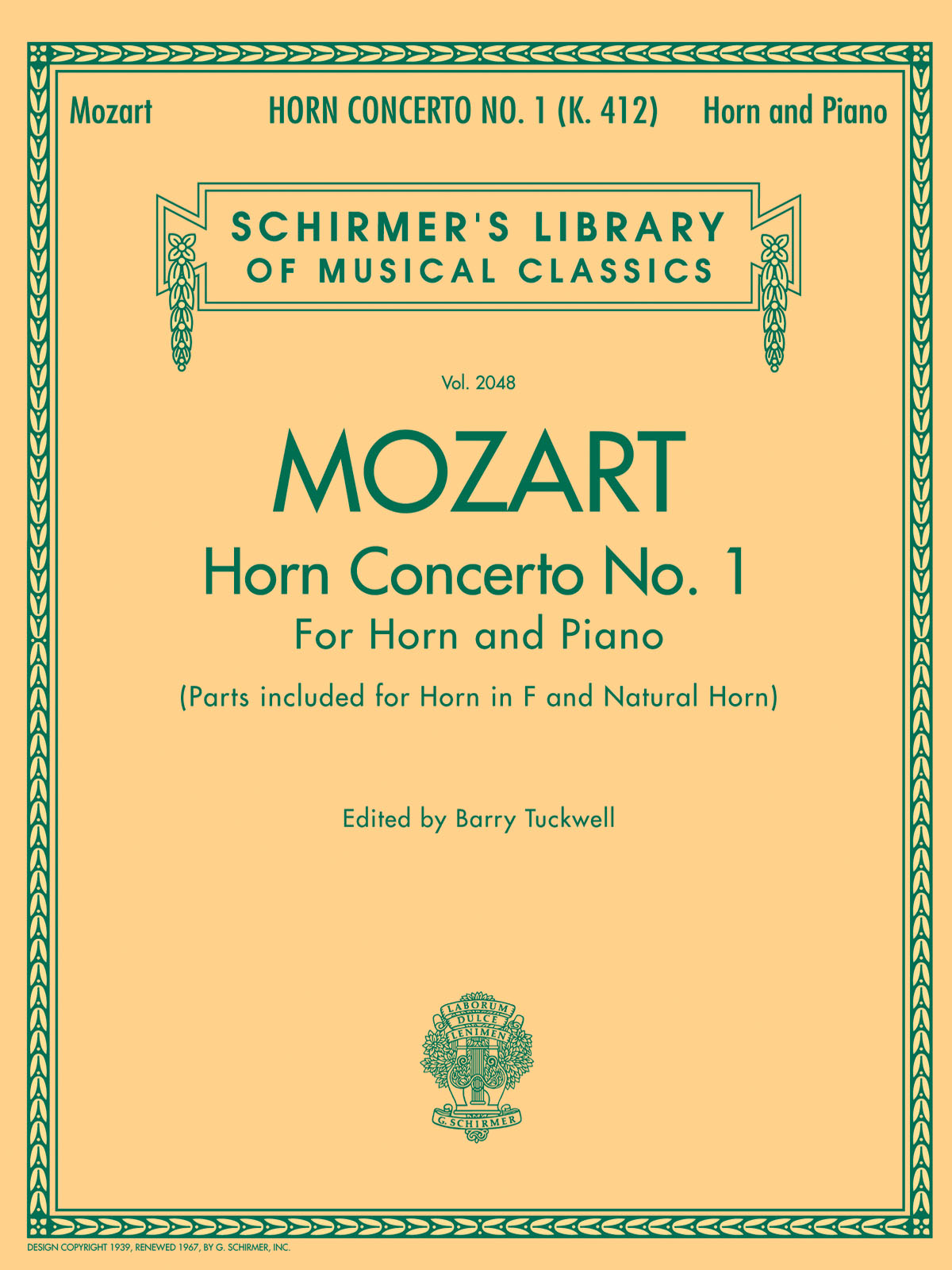 Mozart: Concerto No. 1 K. 412