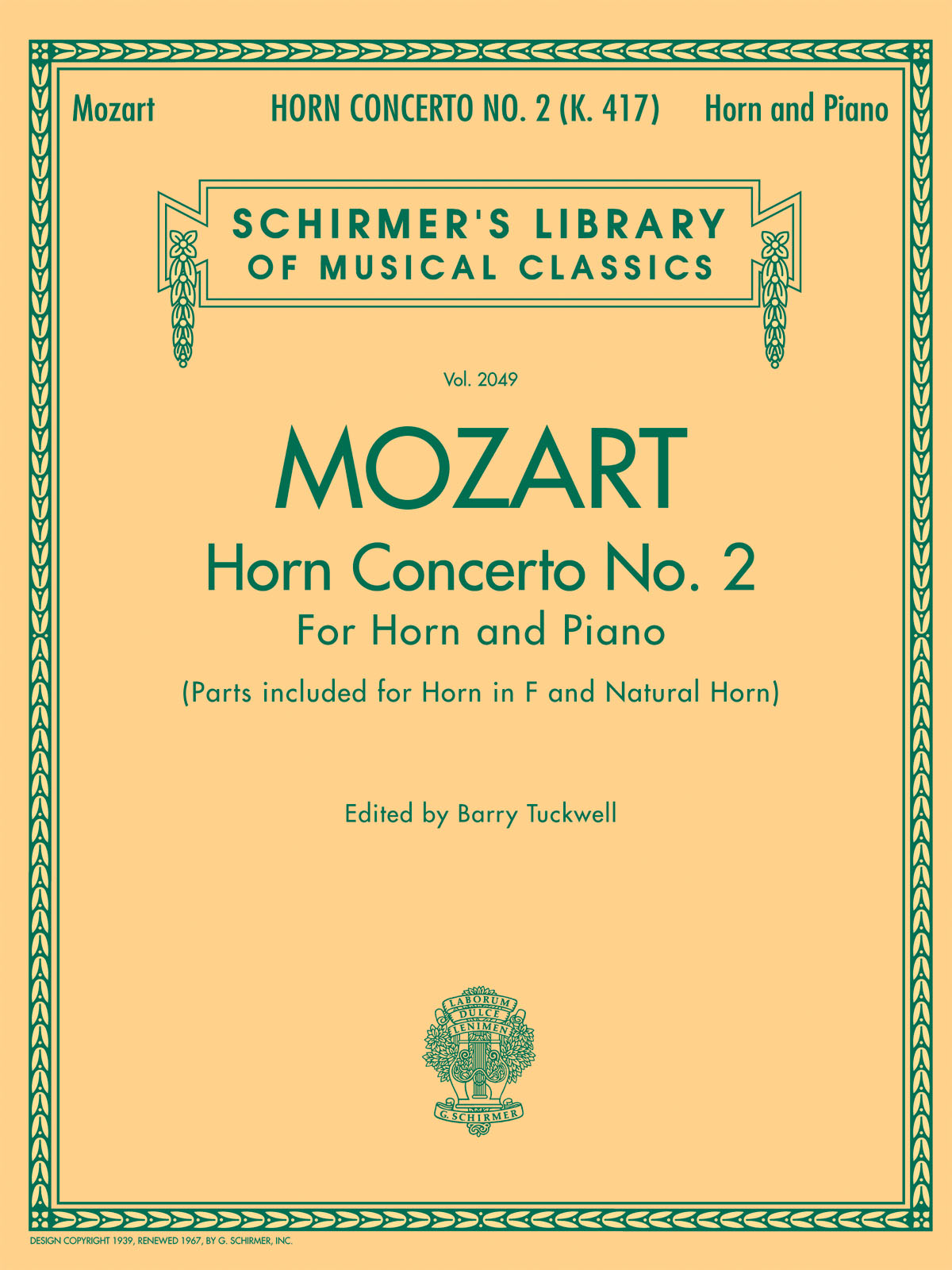 <b>Mozart</b>: Concerto No. 2 K. 417