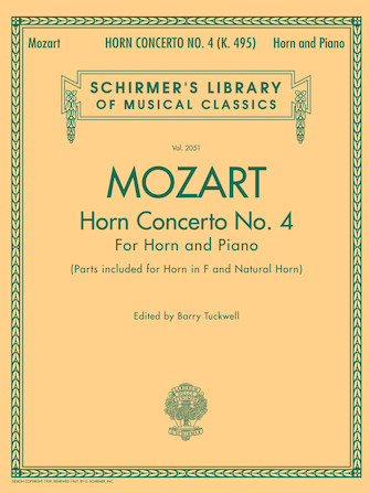 Mozart: Concerto No. 4 K. 495