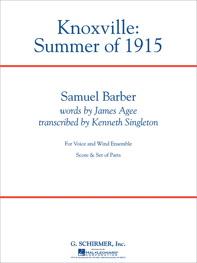 Knoxville: Summer Of 1915