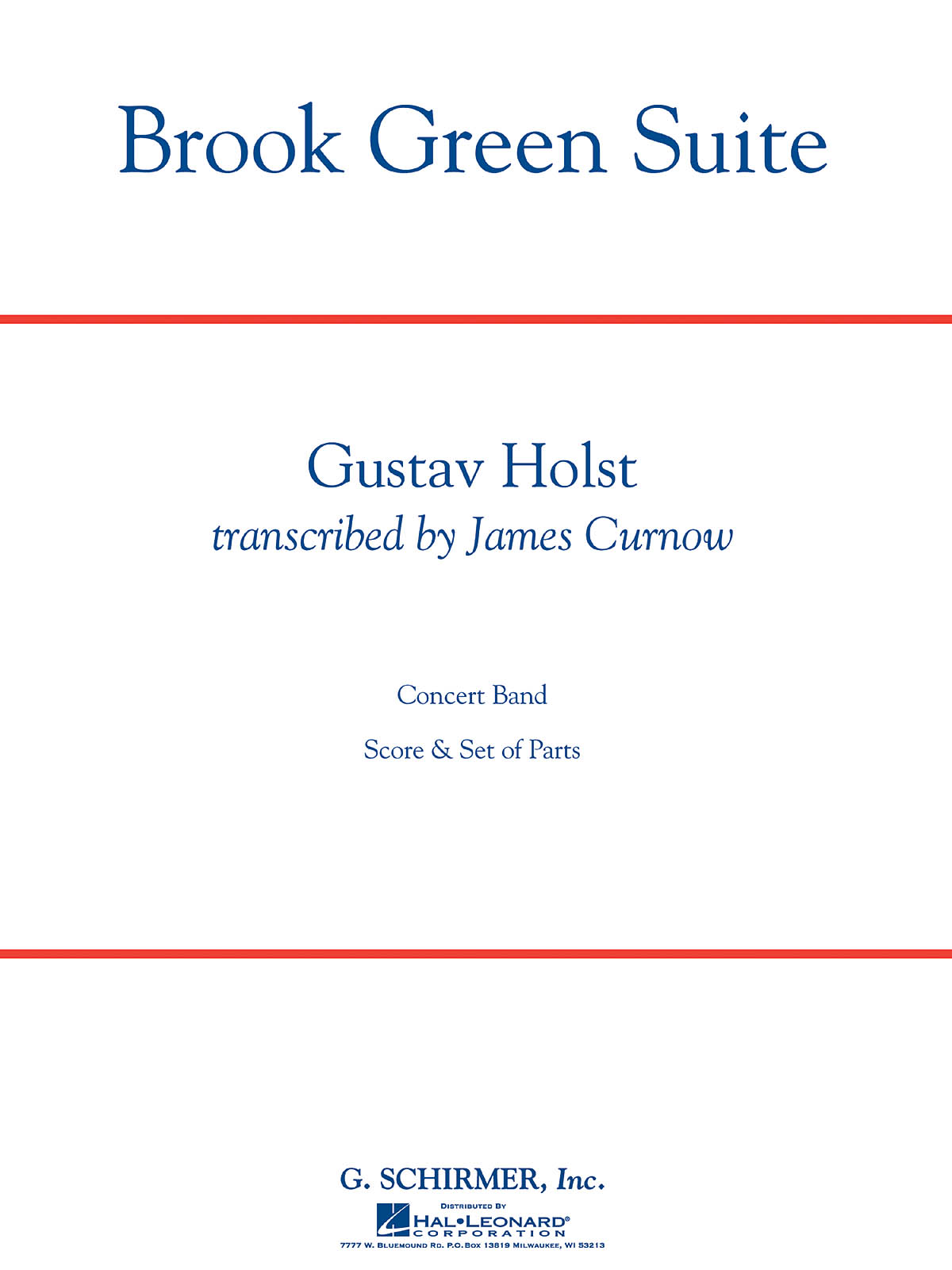 Gustav Holst: Brook Green Suite