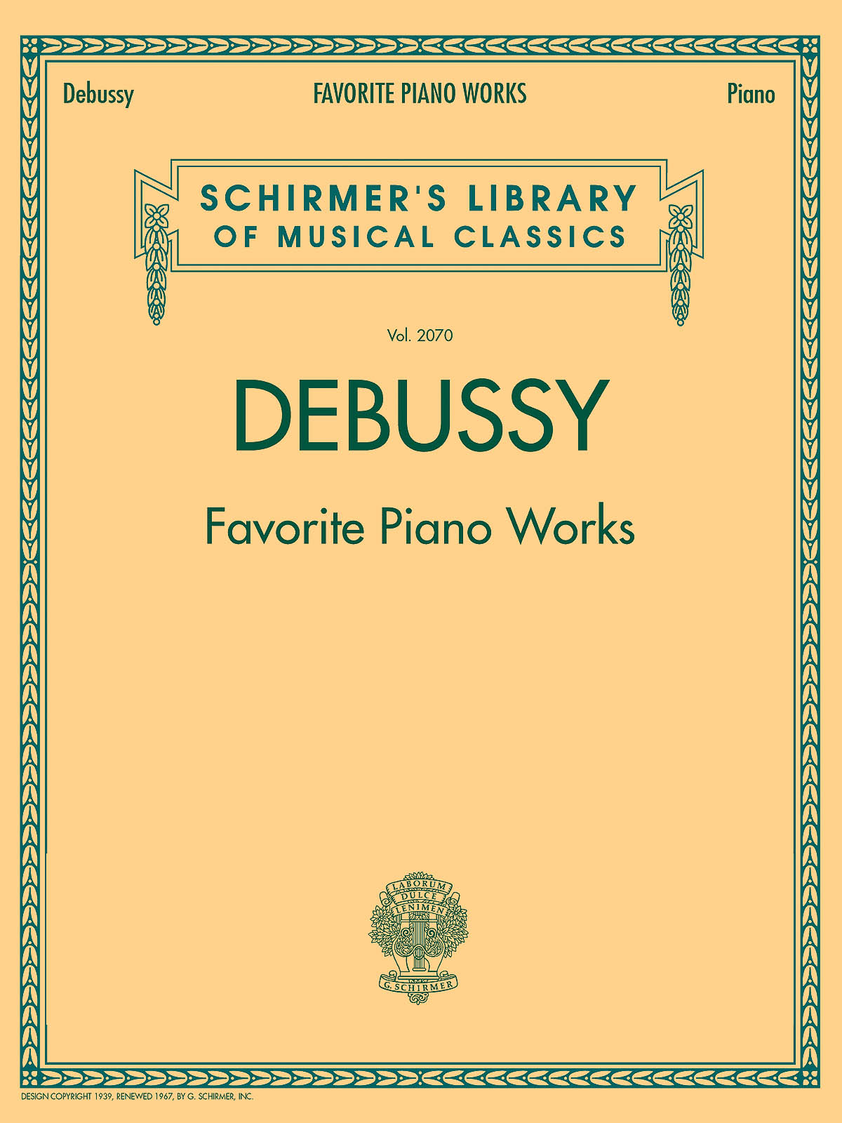 Claude Debussy: Debussy - Favorite Piano Works