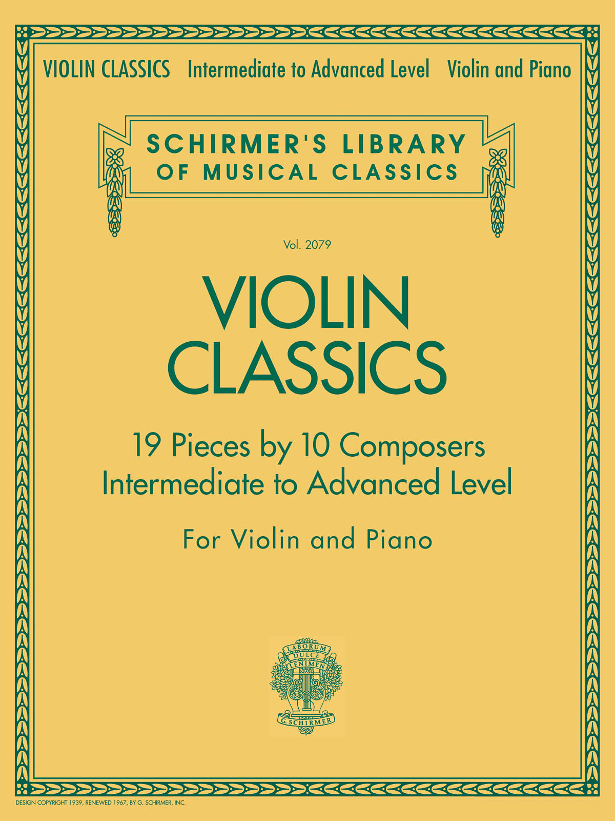 Violin Classics - Intermediate to Advanced Level