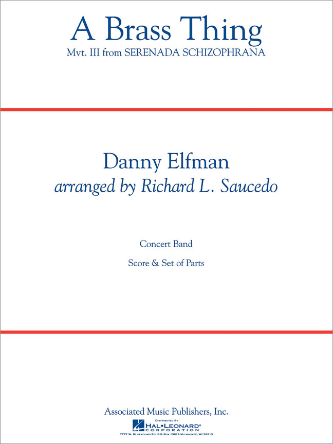 Danny Elfman: A Brass Thing – from Serenada Schizophrana