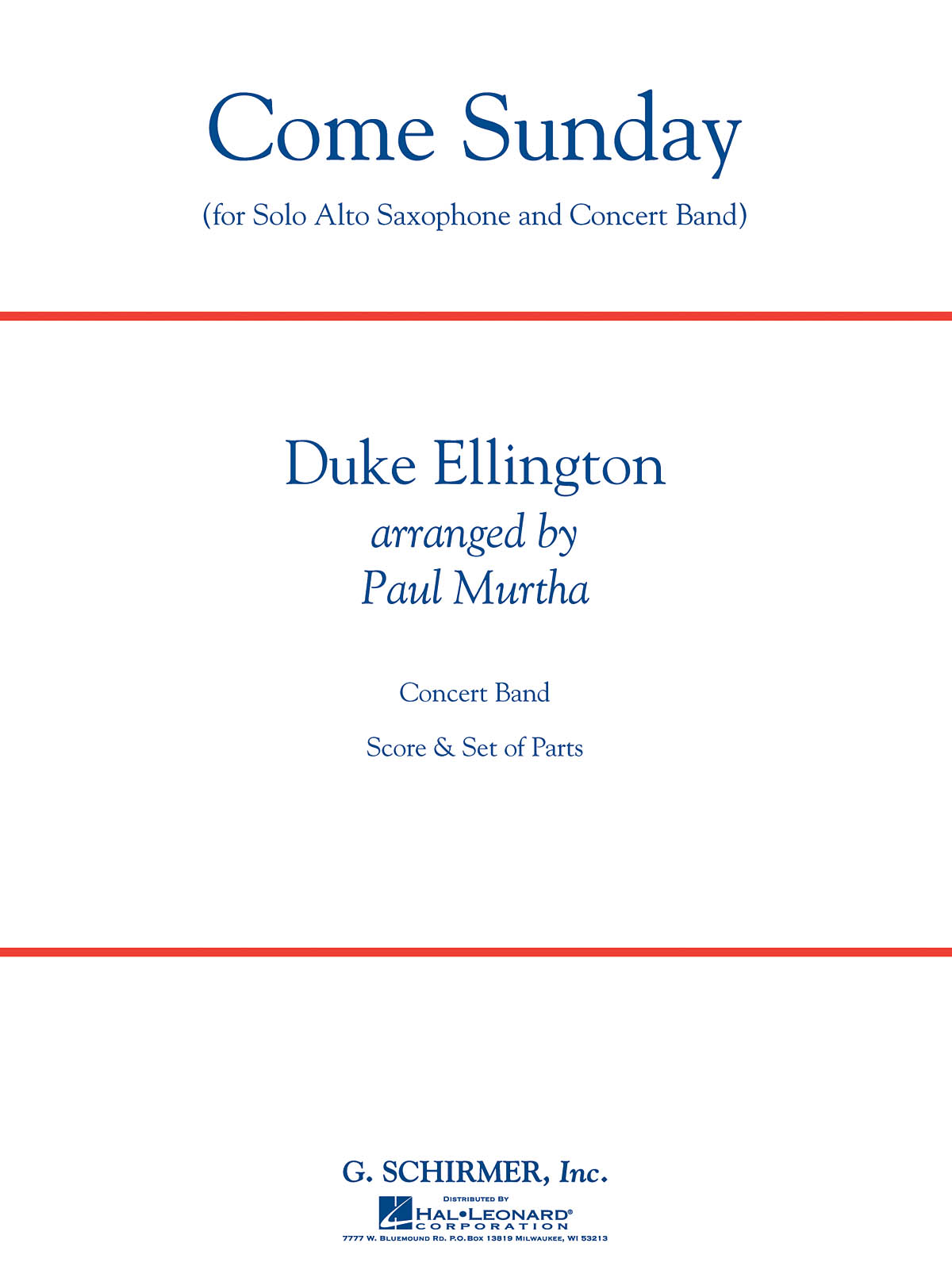 Duke Ellington: Come Sunday